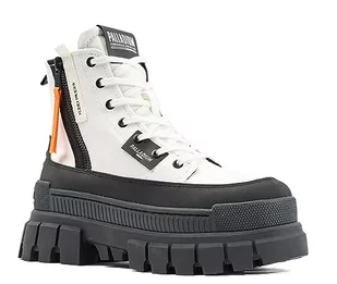 Palladium Revolt Boot Zip TX, trampki damskie, Star White, 41 EU, Gwiazda biała, 41 EU - Trampki damskie - miniaturka - grafika 1