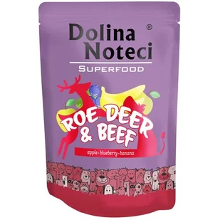 Dolina Noteci SuperFood Sarna i wołowina 300 g - Mokra karma dla psów - miniaturka - grafika 1