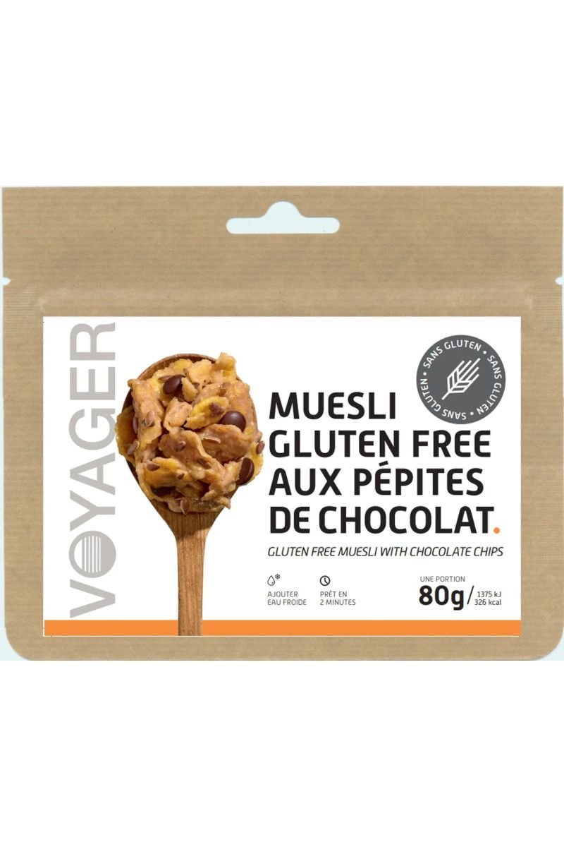 DANIE (589) MUSLI BEZGLUTENOWE Z KAWAŁKAMI CZEKOLADY 80G