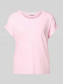 Koszulki i topy damskie - T-shirt o kroju regular fit z mieszanki wiskozy model „MOSTER” - miniaturka - grafika 1