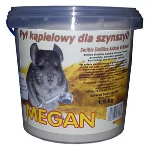 Megan Megan Pył kąpielowy dla szynszyli 1L [ME32] - Pielęgnacja i higiena gryzoni - miniaturka - grafika 1