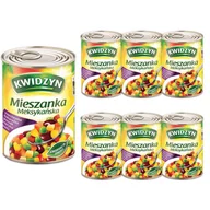 Pasztet i przetwory mięsne - Kwidzyn Mieszanka meksykańska puszka 400g x 6 sztuk - miniaturka - grafika 1