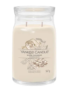Yankee Candle Świeca zapachowa "Warm Cashmere" - 567 g - Świece - miniaturka - grafika 1