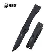 Noże - Nóż składany Kubey Akino Black G10, Blackwashed 14C28N by Tiguass (KU2102D) - miniaturka - grafika 1