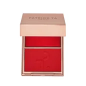 Róże do policzków - PATRICK TA Major Double - Take Crème & Powder Blush in She Left Me On Red NEW SHADE Paleta różów do policzków - miniaturka - grafika 1