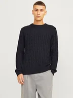 Swetry męskie - Jack & Jones Sweter w kolorze granatowym - miniaturka - grafika 1