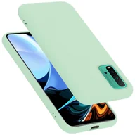 Etui i futerały do telefonów - Etui ochronne Cadorabo do Xiaomi RedMi 9T / POCO M3 w kolorze zielonym Etui na telefon komórkowy Pokrowiec TPU Etui - miniaturka - grafika 1