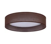 Lampy sufitowe - Duolla - LED Plafon ROLLER LED/24W/230V ciemny śr. 45 cm brązowy - miniaturka - grafika 1