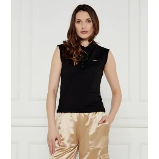 Guess Jeans Polo COLLAR Slim Fit - Koszulki i topy damskie - miniaturka - grafika 1