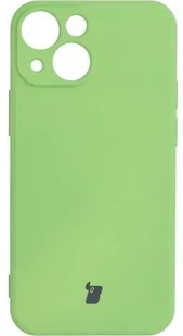 Bizon Etui Case Silicone iPhone 13 Mini zielone - Etui i futerały do telefonów - miniaturka - grafika 1