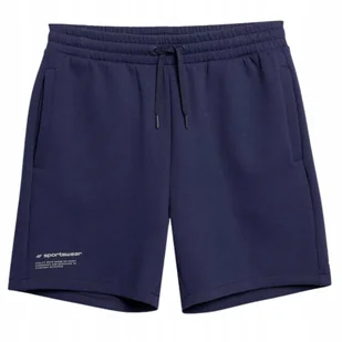 4F Spodenki Męskie Dresowe Granatowe 2Xl - Spodenki męskie - miniaturka - grafika 1