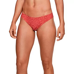 Majtki damskie - Under Armour Damskie stringi 3-pak nadruk bokser Jock, fraktal różowy/brzoskwinia plazma/fraktal różowy (692), średni 1325617-692-M - grafika 1