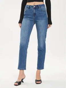 Morgan Jeansy 241-PSILVY Niebieski Straight Fit - Spodnie damskie - miniaturka - grafika 1