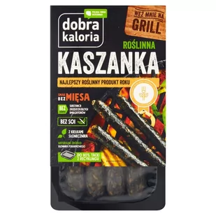 Dobra Kaloria Roślinna kaszanka 180 g - Kiełbasa i wędliny - miniaturka - grafika 1