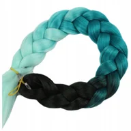 Ozdoby do włosów - Włosy syntetyczne warkoczyki dredy ombre - miniaturka - grafika 1