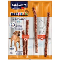 Przysmaki dla psów - Przysmak dla psa Beef Stick 4 sztuki Arthrofit wołowina Vitakraft - miniaturka - grafika 1