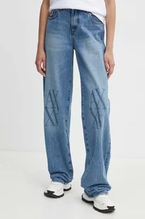 Armani Exchange jeansy damskie high waist 6DYJ52 Y19KZ - Spodnie damskie - miniaturka - grafika 1