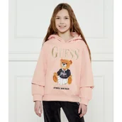 Bluzy dla dziewczynek - Guess Bluza | Loose fit - miniaturka - grafika 1