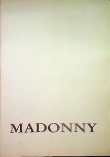 Madonny - Poezja - miniaturka - grafika 1
