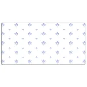 Podkładki na biurko - Mata ochronna z nadrukiem Kwiatowy wzór 120x60 cm, Dywanomat - miniaturka - grafika 1