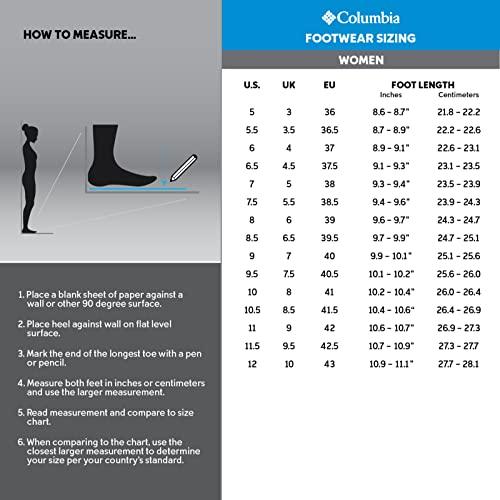 Columbia Damskie buty trekkingowe Facet 75 Outdry ze średnim stanem, Nocny chłodny zielony, 37.5 EU