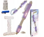 Bańki mydlane - MASZYNA DO BANIEK DŁUGOPIS 3 D PISTOLET AKUMULATOR USB - PISANIE BAŃKAMI - miniaturka - grafika 1