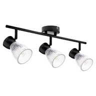 Lampy sufitowe - Best lampa sufitowa (spot) 3xE14 czarna ML9972 - miniaturka - grafika 1