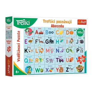 Trefl Puzzle Trefliki poznają alfabet, 30 elementów - Puzzle - miniaturka - grafika 1