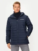 Odzież trekkingowa męska - Columbia Kurtka zimowa Powder Lite™ II 2086944 Granatowy Regular Fit - miniaturka - grafika 1