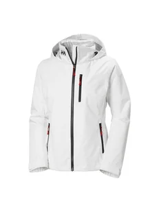 Kurtka damska HELLY HANSEN W Crew Hooded Midl Jacket 2.0 biała L - Kurtki damskie - miniaturka - grafika 1