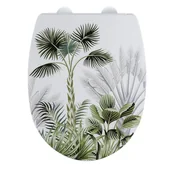 Deski sedesowe - Wenko Deska sedesowa wolnoopadająca wypinana Mascali Dżungla - miniaturka - grafika 1