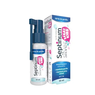 Septinum silver spray Kids 30 ml - Przeziębienie i grypa - miniaturka - grafika 1