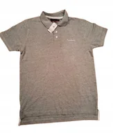 Koszulki męskie - Koszulka polo Pierre Cardin szara S - miniaturka - grafika 1
