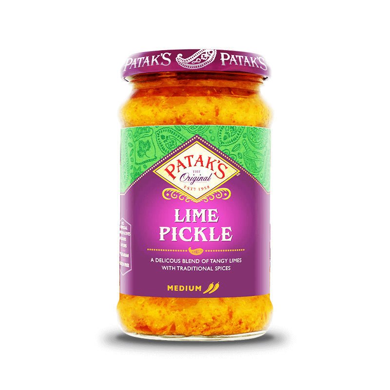 Patak's Lime Pickle 283 g – intensywnie kwaśne lekko pikantne pikle