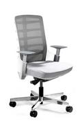 Fotele i krzesła biurowe - Fotel biurowy, krzesło obrotowe, Spinelly M, biały, snowy - miniaturka - grafika 1