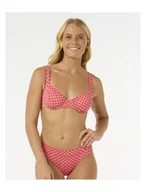 Stroje kąpielowe - Stanik kąpielowy RIP CURL Shell Cove D-Dd Balconette czerwony S - miniaturka - grafika 1