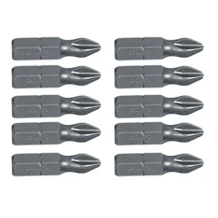 TOPEX Końcówki wkrętakowe PH2 10szt 39D314 - Bity - miniaturka - grafika 1