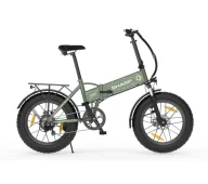 Rowery elektryczne - Sharp BK-FS08E-GG Zielony - miniaturka - grafika 1