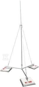 Maszt 4m aluminiowy na trójnogu - Piorunochrony - miniaturka - grafika 1