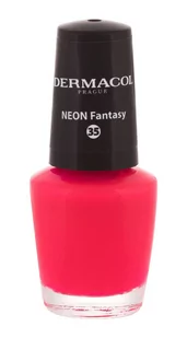 Dermacol Neon lakier do paznokci 5 ml 30 Neon Coral - Lakiery do paznokci - miniaturka - grafika 1