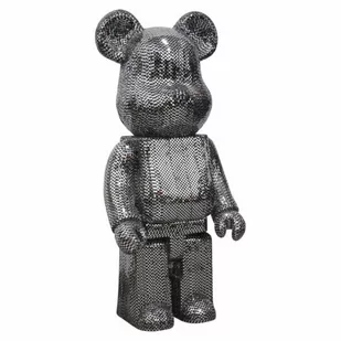 RICHMOND dekoracja BEAR L czarna - Dekoracje domu - miniaturka - grafika 1