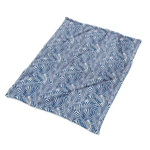 Koc pled na łóżko dla dziecka Geometryczne liście, Fabricsy - Koce - miniaturka - grafika 1