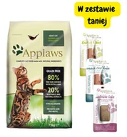 Mokra karma dla kotów - Applaws Adult Chicken with Extra Lamb Sucha Karma dla kota 7,5kg + Polędwiczka 3x30g mix - miniaturka - grafika 1