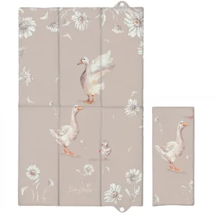 Składana mata do przewijania 40x60 Goose Family, BabySteps - Przewijaki - miniaturka - grafika 1
