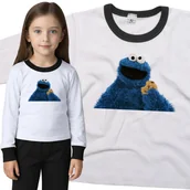 Piżamy dla dziewczynek - Piżama dziecięca Ciasteczkowy Potwór Z Ciasteczkiem 98/104 - VoloDonum - miniaturka - grafika 1