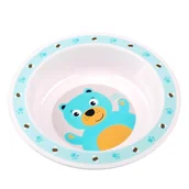 Miseczki i talerzyki dla dzieci - Canpol Babies Plastikowa Miseczka Cute Animals 4 m+ Miś - miniaturka - grafika 1