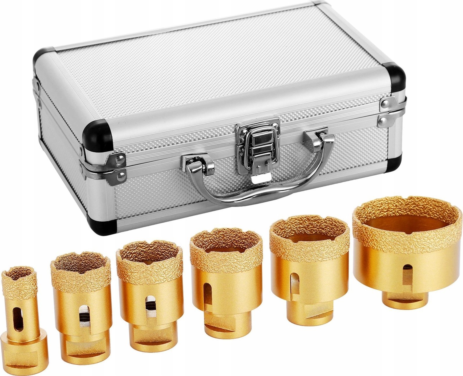 nan Zestaw Wierteł Diamentowych do Płytek Ceramicznych i Marmuru 20-68 mm