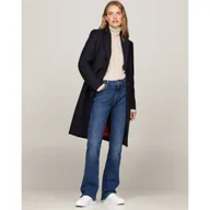 Płaszcze damskie - Tommy Hilfiger Wełniany płaszcz | z dodatkiem kaszmiru - miniaturka - grafika 1