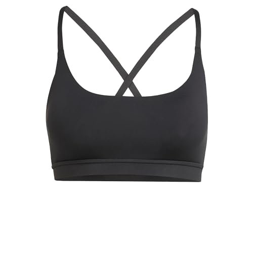 adidas Damski biustonosz wspierający All Me Light Support Bra 2XS czarny