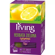 Herbata - Irving HERBATA ZIELONA CYTRYNOWA 20 KOP. ( 1,5 G X 20 TOREBEK) - miniaturka - grafika 1